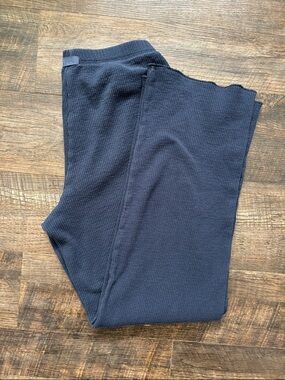 Skims Thermal Waffle Knit Lounge Pants XS Navy